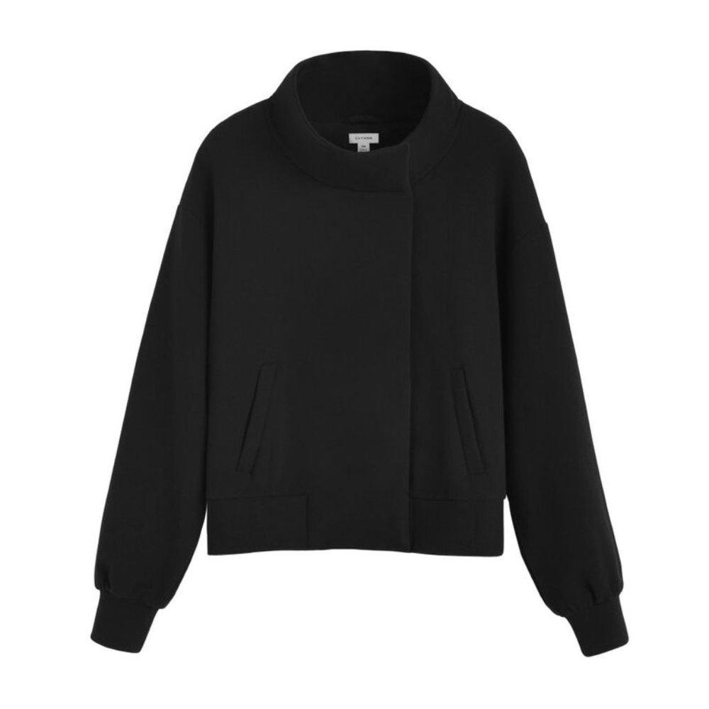Cuyana Fleece Funnel Neck Jacket